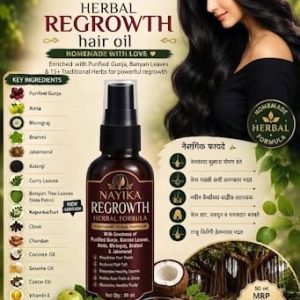 Nayika Herbal Regrowth Hair Oil